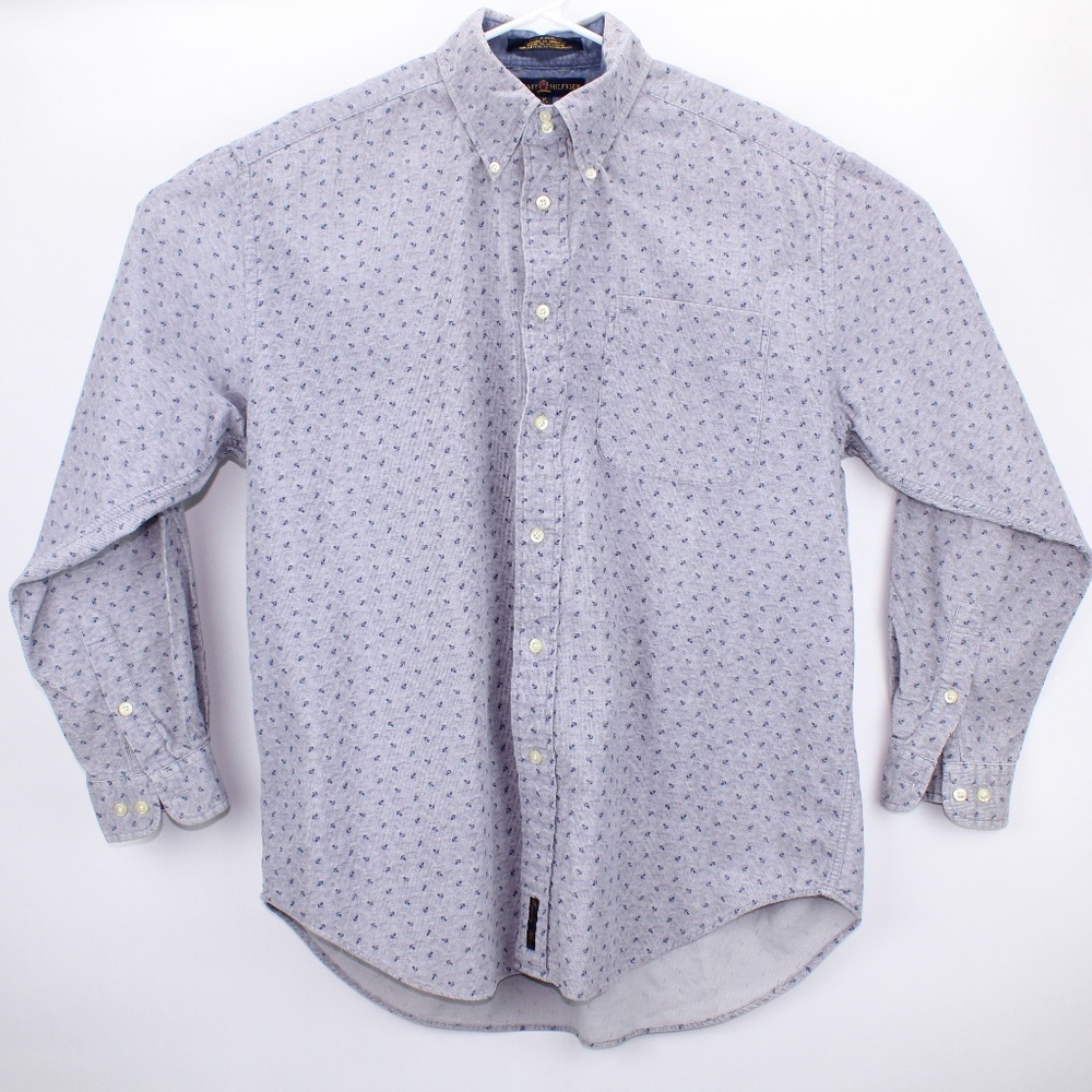 Vintage Tommy Hilfiger Anchor Corduroy Button Down